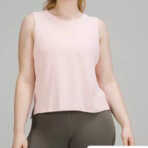 lululemon Train to Be Tank Top Strawberry Milkshake sz 8